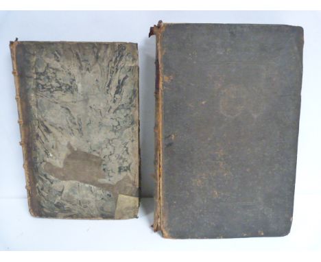 HAMMOND HENRY.  The Works of the Reverend & Learned Henry Hammond DD., The First Volume. Folio, 728pp. Old calf, top brd. det