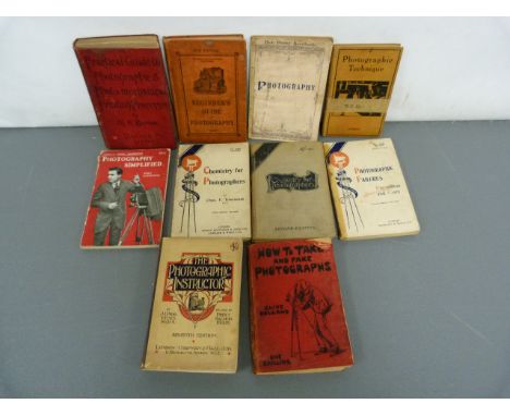 BURTON W. K.  Practical Guide To Photographic & Photo-Mechanical Printing. Illus. & publisher's adverts. Orig. red cloth, wor