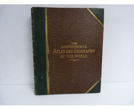 BLACKIE W. G.  The Comprehensive Atlas & Geography of the World. Col. costume plates & double page coloured eng. maps, other 