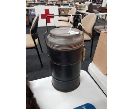 WORLD WAR II FLASK AND WHISTLE