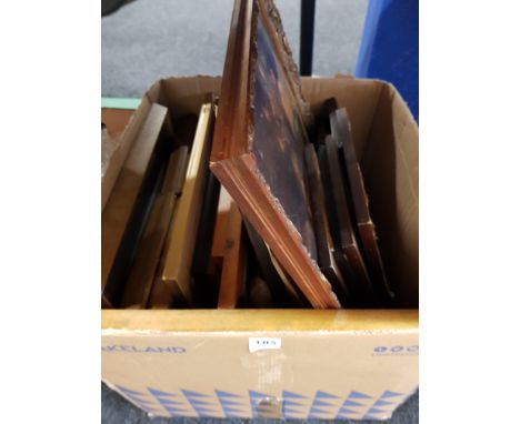 BOX OF PRINTS AND PICTURES