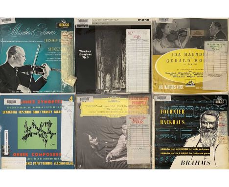 CLASSICAL - LARGE LP COLLECTION. A large collection of 1500+ LPs. Composers/ Performers/ Compositions/ Catalogue numbers incl