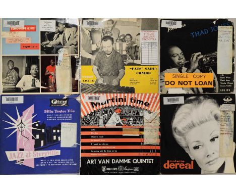 JAZZ - 10" COLLECTION. A smashing collection of 60 x 10". Artists/ Titles include Elmo Hope Quintet (LDS 139, VG+/G+), Fats S