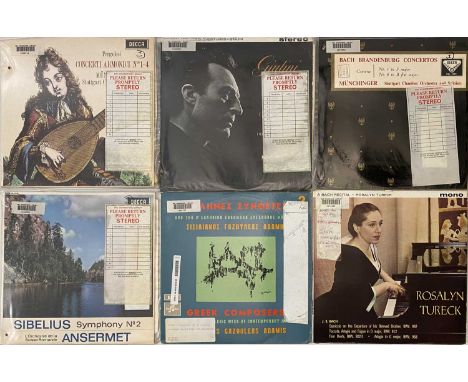 CLASSICAL - LARGE LP COLLECTION. A large collection of 1500+ classical LPs. Composers/ Performers/ Compositions/ Catalogue nu