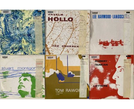 STREAM RECORDS - LP PACK. A pack of 6 x LPs released on Stream Records. Artists/ Titles are Lee Harwood - Landscapes (P1202),