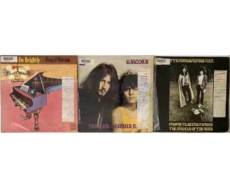 REGAL ZONOPHONE - LP RARITIES PACK. A fine pack of 3 x LPs. Artists/ Titles are Tyrannosaurus Rex - Prophets, Seers &amp; Sag