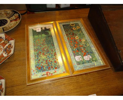 Pair of Goebel Artis Orbis Plaques 