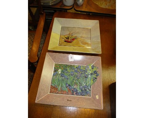 Two Goebel Artis Orbis Plaques 