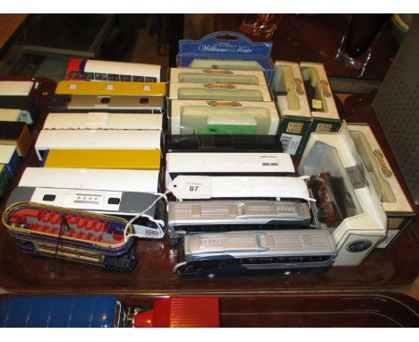 Collection of Model Buses etc 