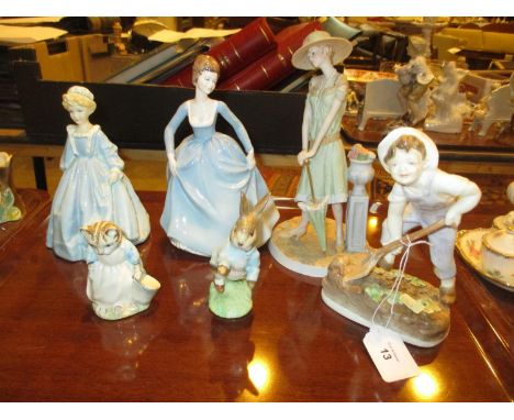 Royal Worcester, Royal Albert and Regency Figures 
