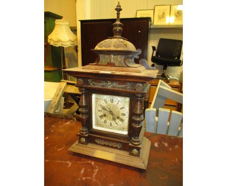Victorian J. Unghans Mantel Clock 