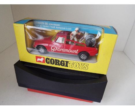 Corgi Whizzwheels - a diecast model Citroen DS conversion Tour de France team manager's car finished in red with 'Paramount' 
