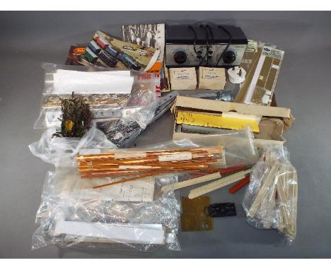 247 Developments, Hammant &amp; Morgan and others - A good quantity of new and used model railway making parts, ephemera and 