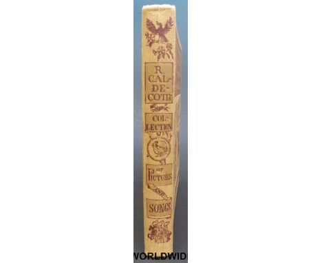 R. Caldecott's Collection of Pictures and Songs (Frederick Warne & Co, c1920) pictorial boards and spine, with all illustrati