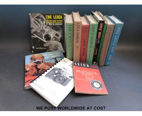 Willard D Morgan and Henry M Lester, Leica Manual (1935, 1947, 1951, 1955) together with Andrew Matheson, The Leica way: The 
