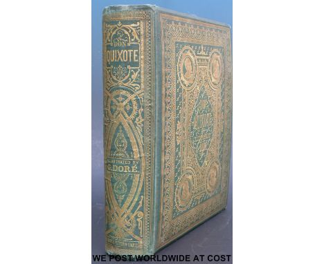 Cervantes, Don Quixote de la Mancha (London, J&R Tonson, 1766), four volumes, full leather boards, gilt spine. 