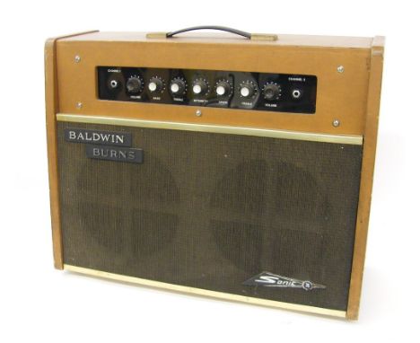 Baldwin Burns Sonic 25 guitar amplifier, channel one faulty