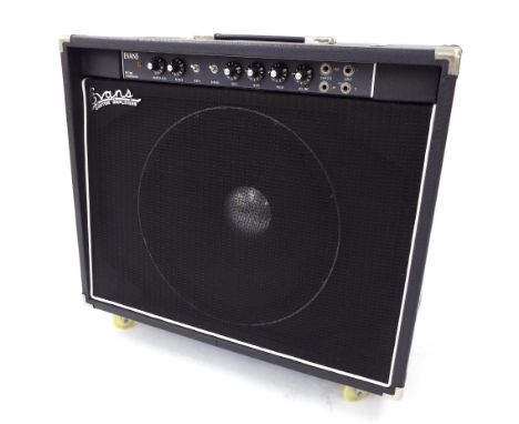 1970s Evans FET500 Custom LV combo amplifier, made in USA, with 15" Peavey Black Widow speaker
