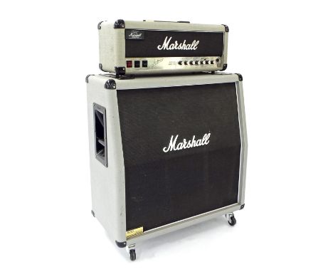 Martin Barre (Jethro Tull) - 1987 Marshall Silver Jubilee model 2553 JCM25/50 guitar amplifier, made in England, ser. no. 040