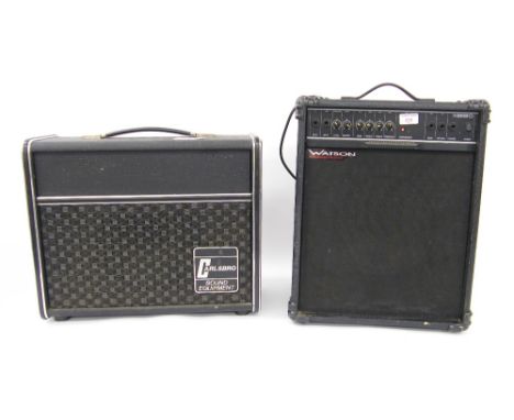 Carlsbro Wasp guitar amplifier and a Watson XB30 guitar amplifier (2)