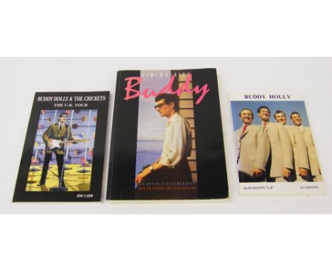 Buddy Holly & The Crickets, 'The UK tour', limited edition paperback book by Jim Carr - a rare paperback book limited to one 