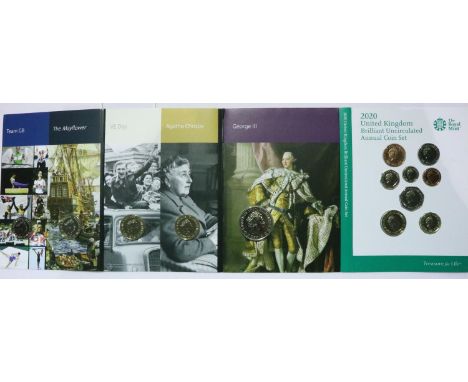 2020 annual coin set. P&amp;P Group 1 (£14+VAT for the first lot and £1+VAT for subsequent lots) 