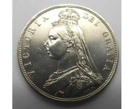 1887 silver half crown of Queen Victoria. P&amp;P Group 1 (£14+VAT for the first lot and £1+VAT for subsequent lots) 