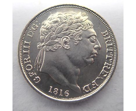 1817 silver sixpence of George III. P&amp;P Group 1 (£14+VAT for the first lot and £1+VAT for subsequent lots) 