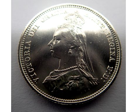 1887 silver shilling of Queen Victoria. P&amp;P Group 1 (£14+VAT for the first lot and £1+VAT for subsequent lots) 