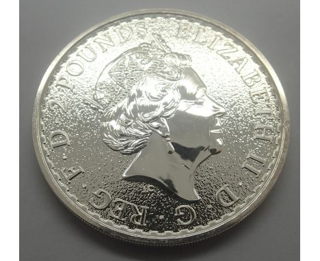 Silver Bullion: 2016 silver Britannia round. P&amp;P Group 1 (£14+VAT for the first lot and £1+VAT for subsequent lots) 