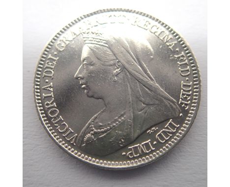 1898 silver sixpence of Queen Victoria. P&amp;P Group 1 (£14+VAT for the first lot and £1+VAT for subsequent lots) 