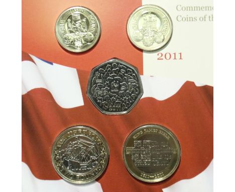 2011 coin set. P&amp;P Group 1 (£14+VAT for the first lot and £1+VAT for subsequent lots) 