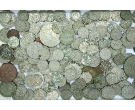 A quantity of post-1946 UK coins. P&amp;P Group 2 (£18+VAT for the first lot and £3+VAT for subsequent lots) 