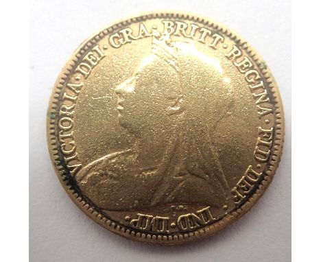 1897 half sovereign of Queen Victoria. P&amp;P Group 1 (£14+VAT for the first lot and £1+VAT for subsequent lots) 