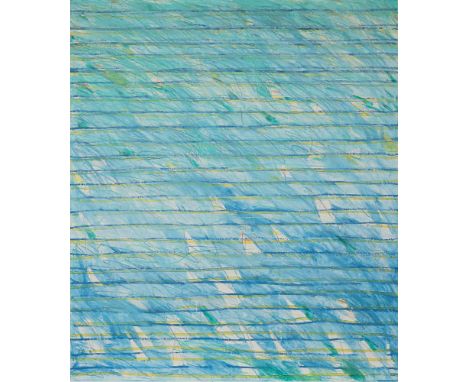 Müller-Bryanlund, Elisabeth1946Je 107 x 92 cm, R.Ohne Titel, 1987. Mischtechnik auf Hartfaserplatte. Drei in Farbstift oder B