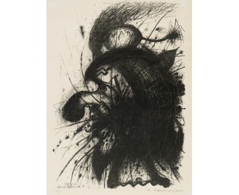 Rainer, ArnulfBaden/Wien, geboren 1929Blattgröße: 62 x 46 cm, R."Ivan der Schreckliche", 1956. Offsetlithografie auf Bütten. 