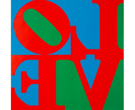 Indiana, RobertNew Castle/Indiana, 1928 - Vinalhaven/Maine, 201850 x 50 cm, R.Love, 1971. Farbserigraphie auf Papier. Herausg