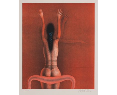 Wunderlich, PaulEberswalde, 1927 - Saint-Pierre-de-Vassols, 2010Mappenformat: 41,5 x 32 x 0,5 cm"Les femmes", 1977. Folge von