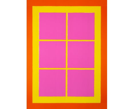 Rondinone, UgoLuzern, 195992 x 68 cm, R.Window, 2015. Farblithografie auf Bütten. In Bleistift rückseitig signiert, datiert u
