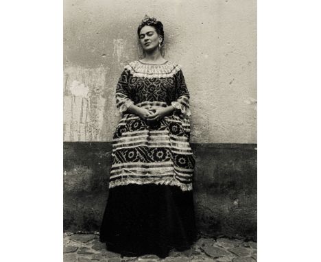Matiz, LeoAracaaca, 1917 - Bogotá, 199837 x 28 cm, R.Frieda Kahlo. Silbergelatineabzug auf Fotopapier.Mit der Kopie der Echth