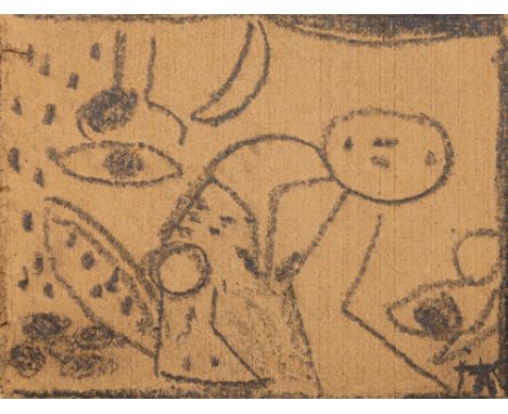 Kerkovius, IdaRiga, 1879 - Stuttgart, 19709,2 x 12,2 cm, o. R.Ohne Titel. Bleistift auf festem Papier. In Bleistift unten rec