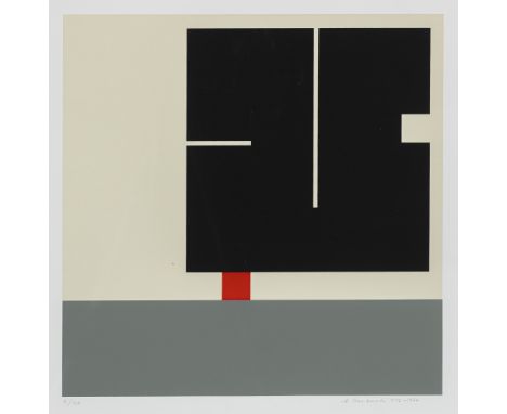 Stankowski, AntonGelsenkirchen, 1906 - Esslingen, 1998Versch., R.2 Bl.: Ohne Titel, 1974; o. J. Farbserigraphie auf Papier. B