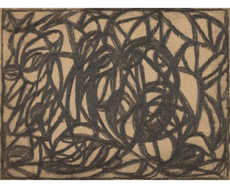 Hölzel, AdolfOlmütz, 1853 - Stuttgart, 193431,5 x 41,3 cm, o. R.Runde Formen. Kohle auf Papier.Nachlass des Künstlers.Privats