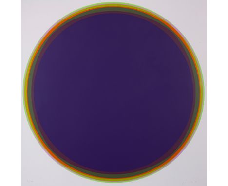 Quinte, LotharNeiße, 1923 - 200070 x 70 cm, R.Ohne Titel, 1972. Farbserigraphie auf leichtem Karton. In Bleistift unten recht