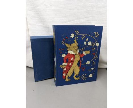 A Folio Society book entitled The Blue Fairy Book by Andrew Lang and Charles van SandwykLocation: 