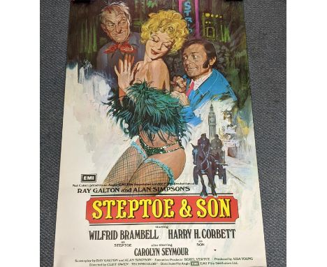A Steptoe and Son Ride Again 1973 film poster, an original British, one sheet poster, 27 x 40 inchesThis poster comes direct 
