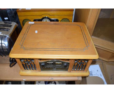 WOOD CASED HI-FI RECORD PLAYER