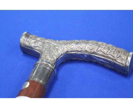 WALKING STICK WITH SILVER PLATE HANDLE
Jordan Shefield Collection