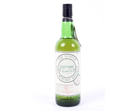 The Scotch Malt Whisky Society, single cask Scotch malt whisky, cask 70.5, distilled 1990, bottled 2002, 12 years, 70 cl., 63