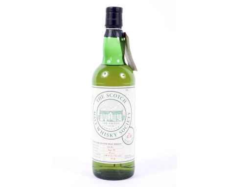 the Scotch Malt Whisky Society, Gragganmore, cask 37.13, distilled 1985, bottled 1999, 13 years, 57.7% vol, 70cl, bottom neck